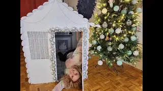 Life-Size Gingerbread House! | Whimsical Handmade Build (Not Edible, Just Magical!) 🍬🏠✨