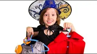 Lev Chooses a Halloween Costume - Funny Stories for kids