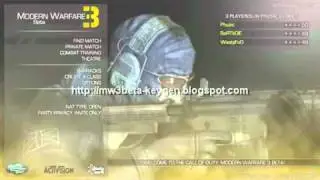 MW3 BETA! KEYGEN - PS3 XBOX PC