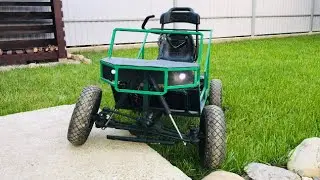 Испытание электро багги в горах  Electric buggy test in the mountains