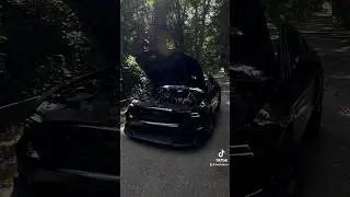 Turbo v6 mustang #boost #carbuild #foryou #mustangs #youtubeshorts #follow #turbomustang #cars
