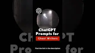 ChatGPT Prompts for Ghost Writers 