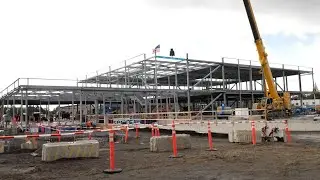 New Bend pharmaceutical plant hits major construction milestone