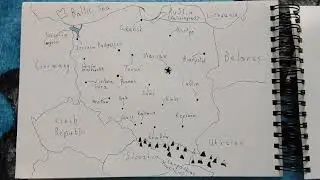 I have drawn a map of Poland! 🇵🇱         What map should I draw next?