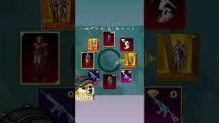 #bgmi x suit and M4 glacier legendary rewards spin ✅ #gaming