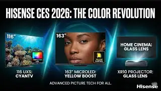 Hisense Just Changed Pixels Forever: Cyan & Yellow LEDs Explained #hisensetv #hisense
