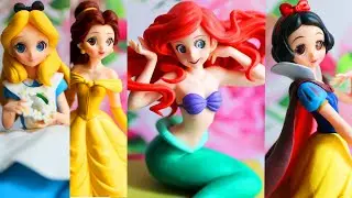 DISNEY CRYSTALUX ARIEL UNBOXING & COMPLETE COLLECTION 🧜&zwj;♀️
