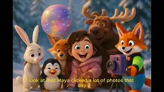 Sharing Is Caring! 💖 Maya&rsquo;s Magical Snowland Adventure