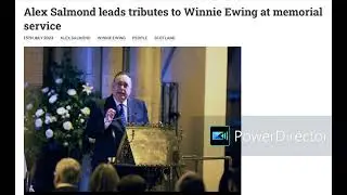 Excerpt from the National  &ldquo;Alex Salmond leads tributes to Winnie Ewing at memorial service&rdquo;