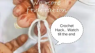 The EASIEST Magic Ring Trick Every Crocheter Must Know! 🔥🧶 @TwistTerrace 