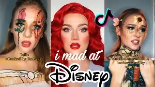 i mad at Disney, Disney, They Tricked me, Tricked me ll challange tiktok compilation