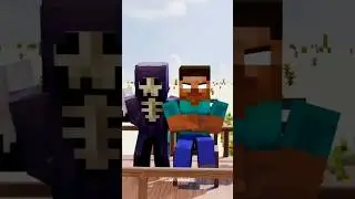 💀 Minecraft vs Roblox | Epic Minecraft Animation 🔥 #minecraft #roblox #shorts