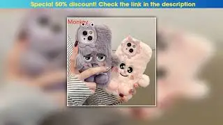 Today Only 3D Cute Cartoon Funny Phone Cases For iPhone 17 16 15 14 13 12 11 Pro Max Warm Winter Fl