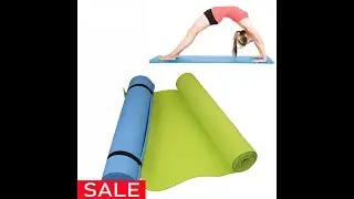 6MM Thick EVA Yoga Mat Durable 173X61 Exercise Baby Play Fitness Gym Extra Mat Pilates Pad