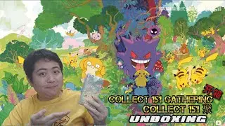 Pokemon TCG - Lets unbox the China Exclusive Collect 151 Gathering