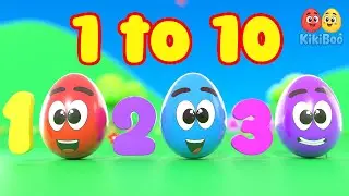 Counting 1-10 Song | Number Songs for Kids | Kiki Boo Nursery Rhymes & Songs