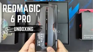 The Red Magic 6 Unboxing - A Serious Gaming Phone (2021) + Gameplay Free fire , fortnite and pubg