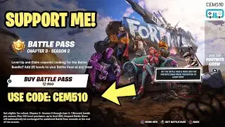 If You Want To Support Me By Purchasing Battle Pass, Don't Forget To Use Code CEM510