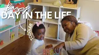 A DAY IN THE LIFE WITH A 2 YEAR OLD | GRWM + our Easter basket + sweet tea recipe + lots of cooking