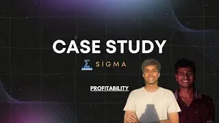 Case Study #1: Profitability Case Framework| Sigma NIT Trichy| Podcast| Explanation + Example