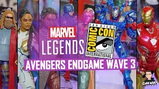 Avengers End Game Wave 3 Marvel Legends SDCC Reveals