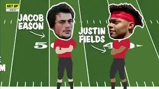 Justin Fields, Jacob Eason and Tate Martell Transfer Portal piece