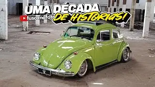 UMA D&Eacute;CADA HIST&Oacute;RIAS! FUSCA 1974 VERDE HIPPIE 1600cc COM WEBER   Fusca na Foto