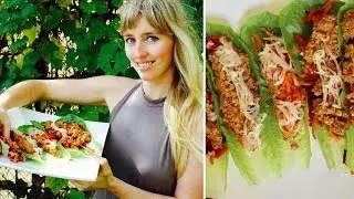 Easy & Healthy Raw Vegan Meat Tacos (Nut Free)