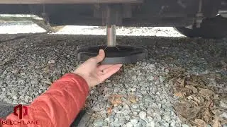 Beech Lane Permanent RV Leveling Jack Pad Installation