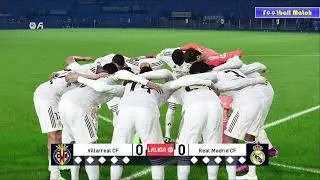 Penalty Shootout Villarreal vs Real Madrid  | La Liga 2025/26 | Full Match  | PES 21 Simulation