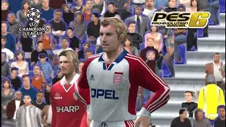 PES 6 Manchester United vs Bayern Munich | Final UEFA Champions League 1998/99