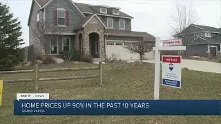 GR home prices up 90% in ten years