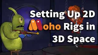 Assembling 2D Moho Rigs in 3D Space