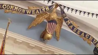 Frank Presents Massachusetts State House Tour of the Senate Chamber