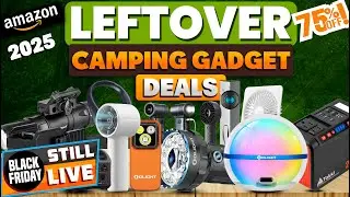 Biggest 75% Off! 50 Amazon Black Friday Camping Gadget Deals 2025