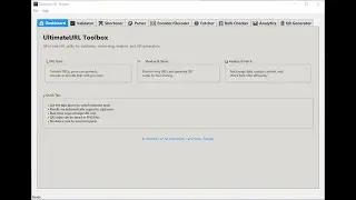 UltimateURL Toolbox &ndash; All-in-One URL Utility (Portable EXE)
