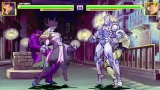 Jotaro vs Dio JJBA:HFTF