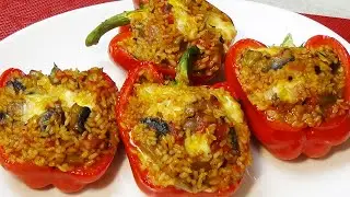 Peperoni ripieni al forno