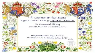 The coronation invites confirm changes from queen consort to queen