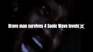 Generic Wave 100% - I survived 4 Sonic Wave levels ☠️