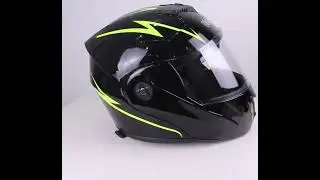 DOT Certification Uchoose Motorcycle Helmet Double Lens Cross