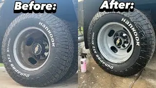 Использование очистителя Mad Acid Wheel Cleaner для очистки дисков @CoolCarsKJ