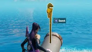 Search different golden pipe wrenches! Fortnite Midas' Challenges Week 10