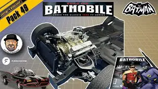 Build the 1:8 Scale 1966 Batmobile From Fanhome - Issue 49
