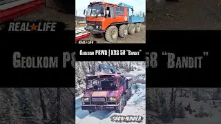 SnowRunner vs Real Life | All Off-Road Trucks in Real life - #Shorts
