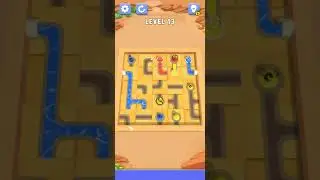 Water Connect Puzzle Level 13 | Gameplay Walkthrough | Easy Solution
