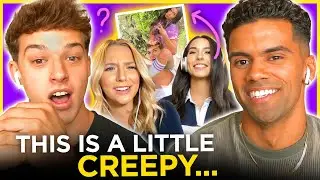 Nate Wyatt and Sean Kennedy's REACTION to Photoshop DATING Challenge | Date Drop | AwesomenessTV