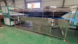 pp pc hollow corrugated sheet machine