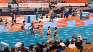 Ewa Swoboda runs a NEW 60m World Lead of 7.00s😳 | 2022 Orlen Cup