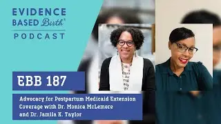 Advocacy for Postpartum Medicaid Extension Coverage with Dr. Monica McLemore and Dr. Jamila K Taylor